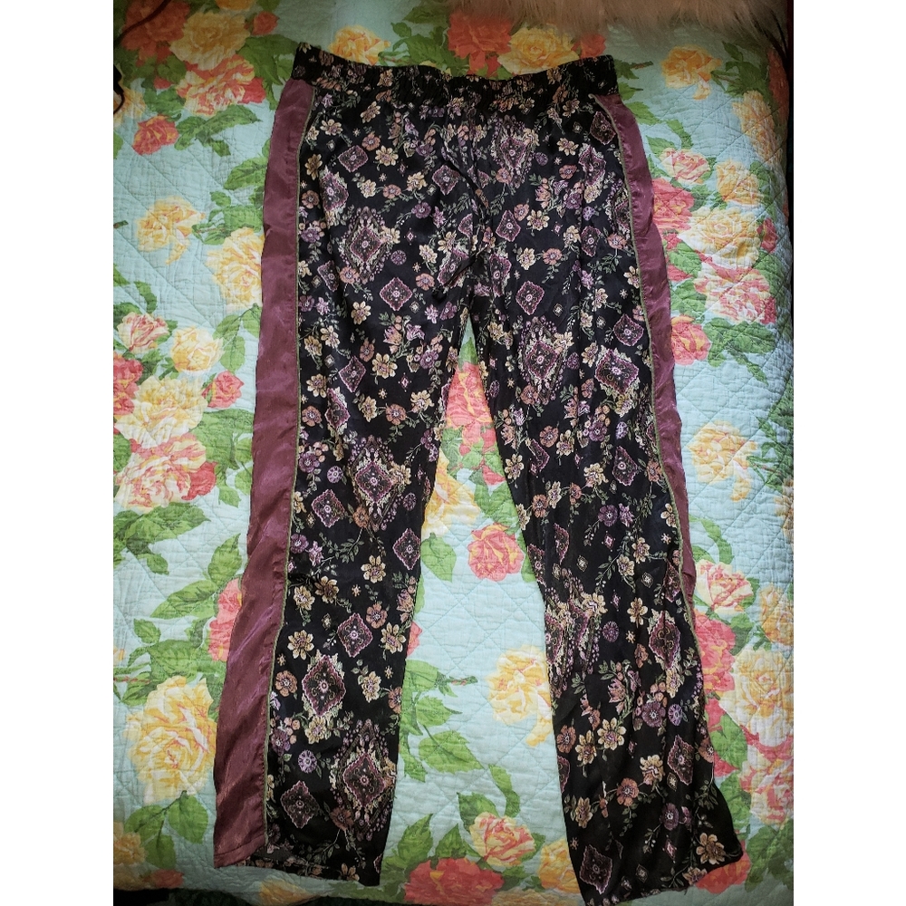 Silky boho lounge pants